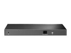 TP-Link TL-SF1024 24-Port 10/100M Switch, 24 10/100M RJ45 Ports, 1U 19-inch Rack-mountable Steel Case