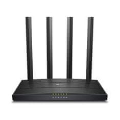 TP-Link Dual-Band Wi-Fi Router, 4× Antennas, 1× Gigabit WAN Port + 4× Gigabit LAN Ports, USB 2.0 Port