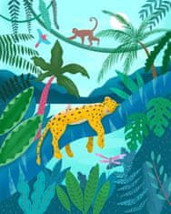 Pelcasa Jungle Leopard - 50x70 cm 