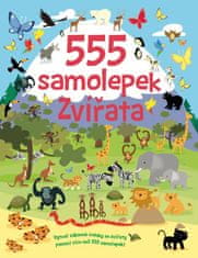 555 samolepek Zvířata