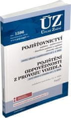 ÚZ 1596 Pojišťovnictví, pojištění odpovědnosti z provozu vozidla