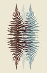 Pelcasa Chocolate And Teal Fern - 70x100 cm 