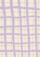 Pelcasa Lilac Grid - 21x30 cm 