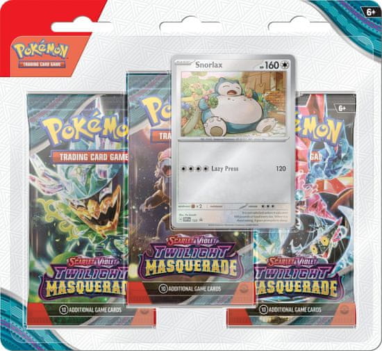 Grooters Pokémon TCG: SV06 Twilight Masquerade - 3 Blister Booster