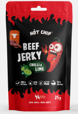 HOT-CHIP s.r.o. HOT CHIP Jerky Chilli And Lime 25 g