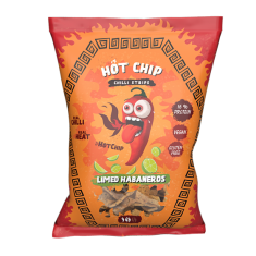 HOT-CHIP s.r.o. HOT CHIP Strips Limed Habaneros 80 g