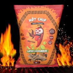 HOT-CHIP s.r.o. HOT CHIP Strips Limed Habaneros 80 g