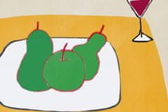 Pelcasa Green Pears On The Table - 21x30 cm 