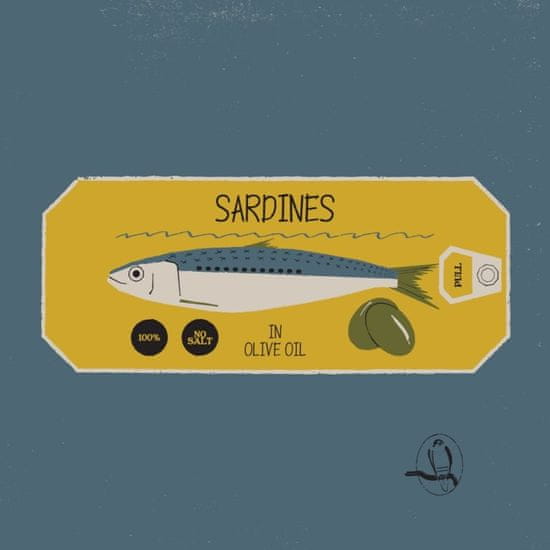 Pelcasa Sardines - 50x70 cm