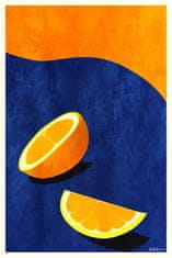 Pelcasa Petit DéJeuner, Deux Oranges - 70x100 cm 