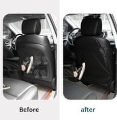 Netscroll Ochranné podložky na sedadla auta (2 kusy), velké podložky na ochranu před kopáním pro děti, autopoťahy na sedadla na ochranu před blátem, skvrnami, škrábanci, vodotěsné, 60x45 cm, NoKickPad