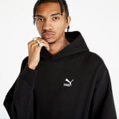 Puma Mikina Classics Relaxed Hoodie Black L Černá