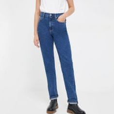 Calvin Klein Kalhoty Jeans Authentic Slim Straight Blue W27/L30 Modrá