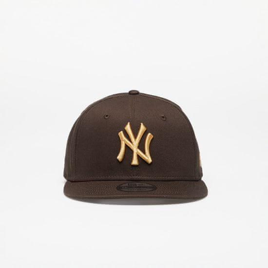 New Era Kšiltovka New York Yankees League Essential 9FIFTY Snapback Cap Nfl Brown Suede/ Bronze S-M