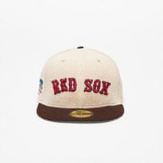 New Era Kšiltovka Boston Red Sox 59FIFTY Fall Cord Fitted Cap Brown 7 3/8 Hnědá