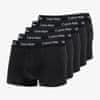 Boxerky 5Pack Low Rise Trunks Black M Černá