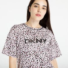 DKNY Pyžamo WMShortleeve Pajamaset White/ Black XS Různobarevný