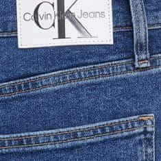 Calvin Klein Kalhoty Jeans Authentic Slim Straight Blue W27/L30 Modrá