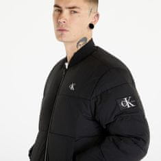 Calvin Klein Bomber Jeans Commercial Bomber Jacket Black M Černá