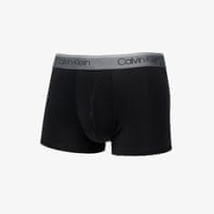 Calvin Klein Boxerky Microfibertretch Low Rise Trunk 3-Pack Black XL Černá