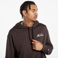 New Era Mikina Heritage Pinstripe Oversized Hoodie UNISEX Nfl Brownuede/ Black M Hnědá