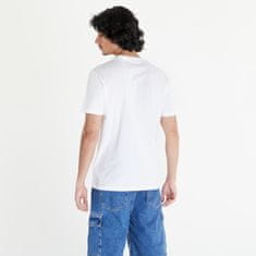 Calvin Klein Tričko Jeans Diffusedtackedhortleeve Tee Bright White XL Bílá