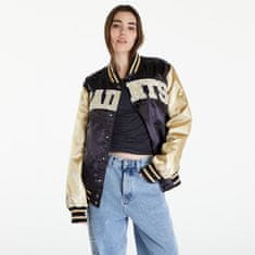 New Era Bomber New Orleans Saints NFL Satin Bomber Jacket UNISEX Black/ Vegas Gold S Černá