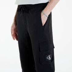 Calvin Klein Tepláky Jeans Badge Pant CK Black L Černá