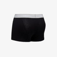 Calvin Klein Boxerky Cottontretch Classic Fit Low Rise Trunk 3-Pack Black XL Černá