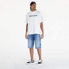 Tommy Hilfiger Tričko Tommy Jeans Logo Oversized Fit T-Shirt White S S Bílá