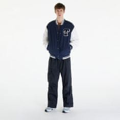 Tommy Hilfiger Bunda Tommy Jeans Colorblock Varsity Jacket Blue L Modrá