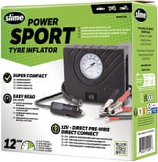 Slime Kompresor Power Sport Tyre Inflator s příslušenstvím