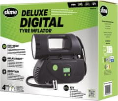 Slime Kompresor Deluxe Digital Tyre Inflator s příslušenstvím