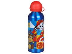 sarcia.eu PAW Patrol Aluminium, tmavě modrá láhev, Chase, Rubble, Marshall láhev na vodu 500 ml