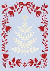 Pelcasa Christmas Tree Blue And Red - 70x100 cm 