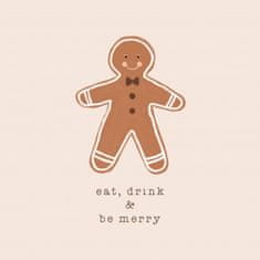 Pelcasa Eat Drink A Be Merry - 50x70 cm 