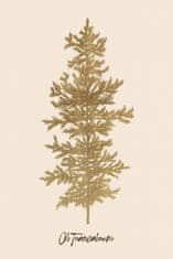 Pelcasa Oh Tannebaum (Gold) - 21x30 cm 