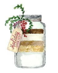 Pelcasa Holiday Cookies In A Jar - 50x70 cm 