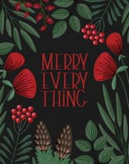 Pelcasa Merry Everything In Black - 21x30 cm 