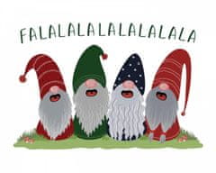 Pelcasa Fa La La La La Gnomes - 70x100 cm 