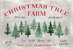 Pelcasa Christmas Tree Farm Sign - 21x30 cm 