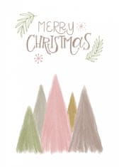 Pelcasa Merry Christmas Trees 1 - 30x40 cm 