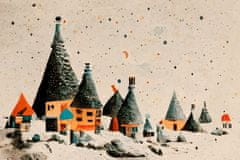 Pelcasa Fairy Village - 70x100 cm 