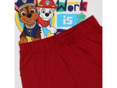 sarcia.eu Paw Patrol Chlapecké červenobílé pyžamo s krátkými kalhotami 8 let 128 cm