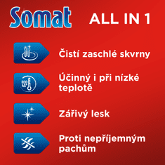 Somat All in 1 tablety do myčky nádobí 140 ks