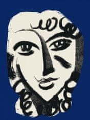 Pelcasa Lovely Girl In Blue - 50x70 cm 