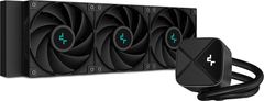 DEEPCOOL vodní chladič LS720S Zero Dark / 3x120 mm fan / Intel i AMD / komplet černý