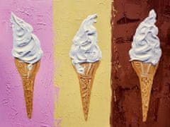 Pelcasa Ice Creams On Neapolitan - 30x40 cm 