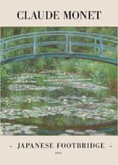 Pelcasa Japanese Footbridge 1899 - 70x100 cm 