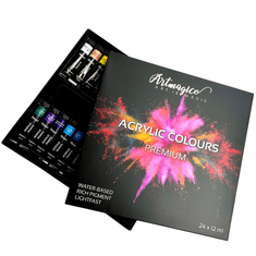 Artmagico  Akrylové barvy 12 ml x 24 ks